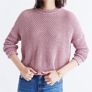 Madewell Chunky Knit Pullover Sweater French Quarter Pullover Sweater
